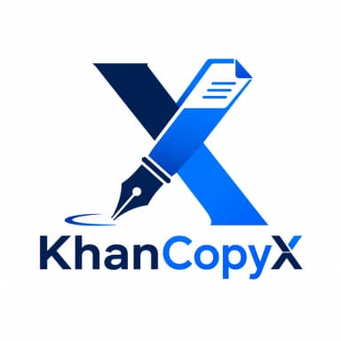 KhanCopyX complete logo